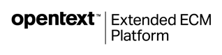 OpenText Enterprise Content Management-Extended ECM Platform-Wordmark