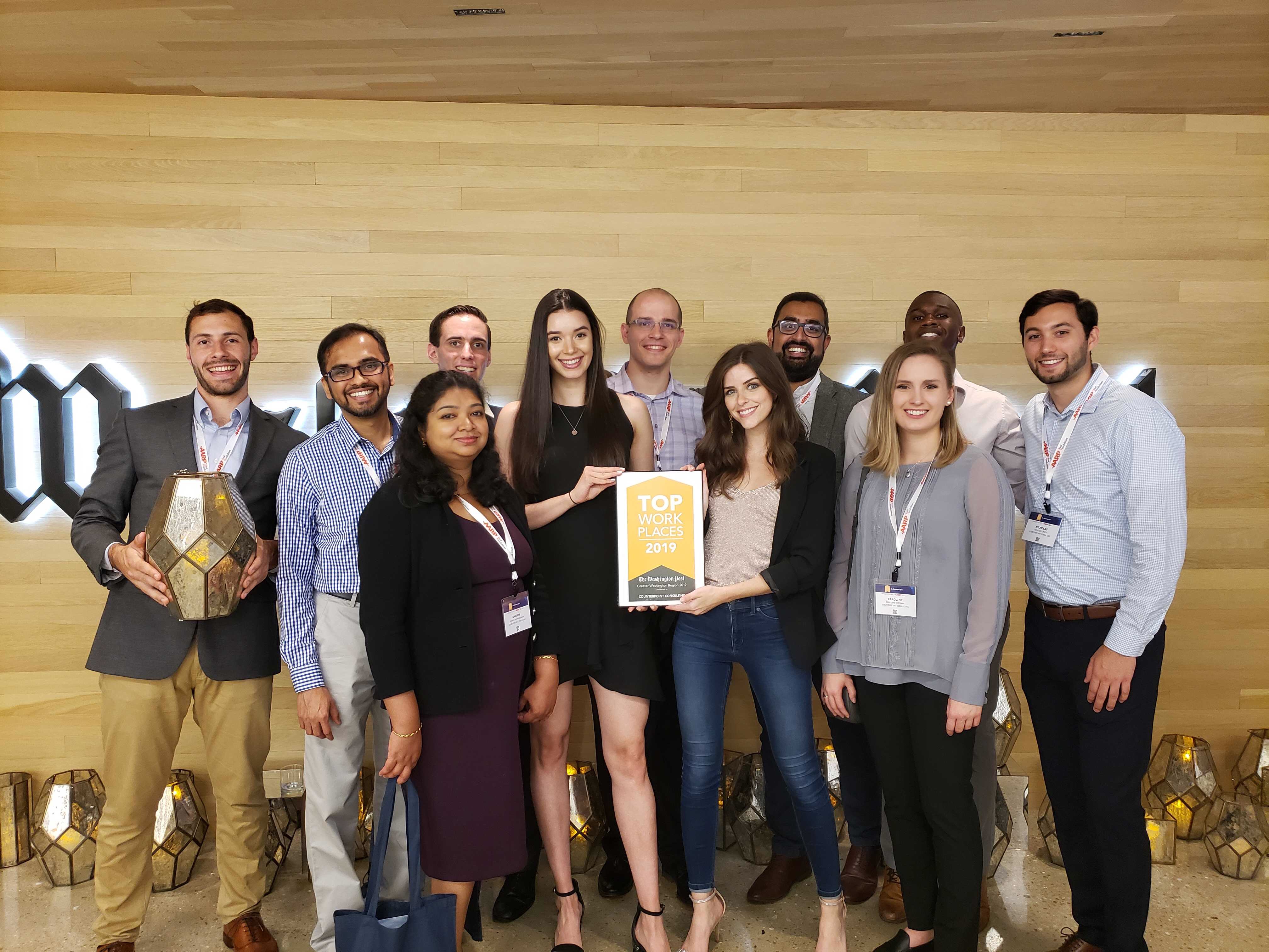 Washington Post Party Team Photo